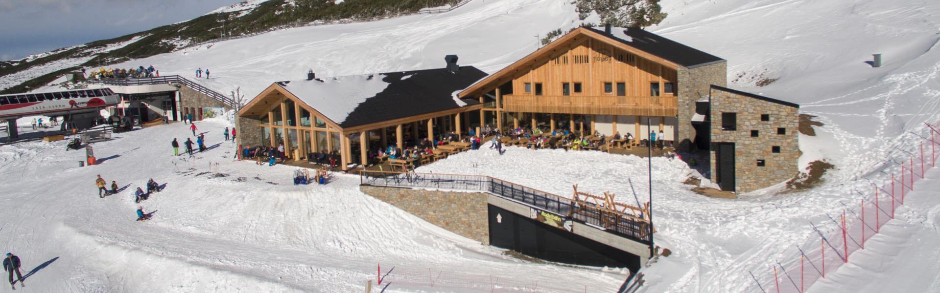 Trienbacher Holzbau Reinswald Skigebiet