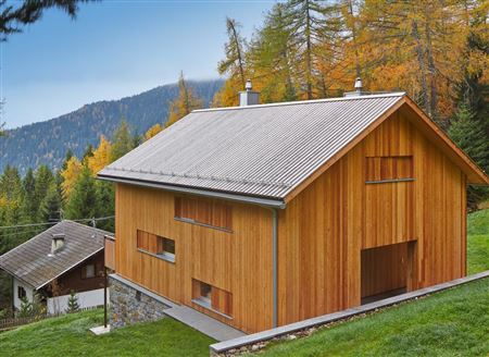 Monte San Vigilio legno casa ferie